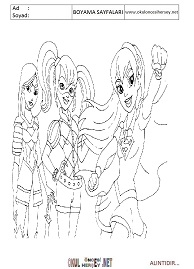 dc-kids-superhero-girls boyama sayfaları